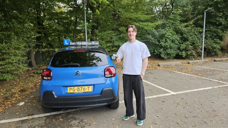 Geslaagd: Julien