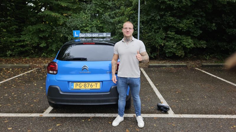 Geslaagd: Jordy